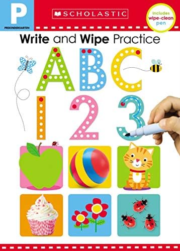 Write and Wipe Practice Flip Book: ABC 123 (Scholastic Early Learners) (Scholastic Early Learners (Cartwheel - US))