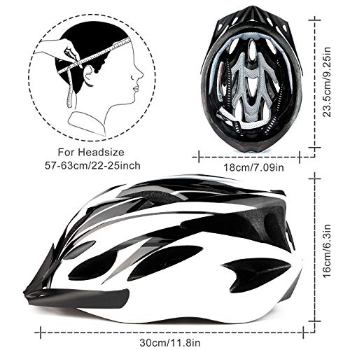 RaMokey Cycle Helmet, Lightweight Bicycle Helmet, Adjustable Mountain & Road Bike Helmets for Adults, 18 Vents with… - Image 7