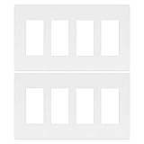 LIDER Matte Finish Quadruple Decorator Switch