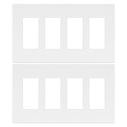 LIDER Matte Finish Quadruple Decorator Switch