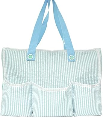 seersucker diaper bag