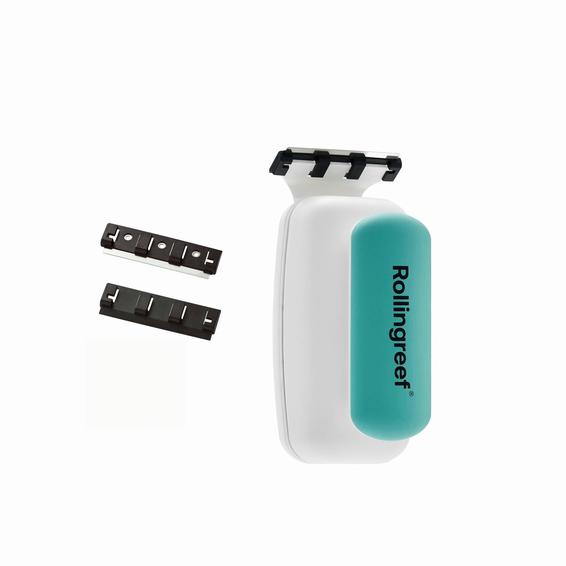 Rollingreef Fish Tank Algae Scraper, Magnetic Aquarium Cleaner, Fish Tank Cleaner, Aquarium Algae Scraper (Large)