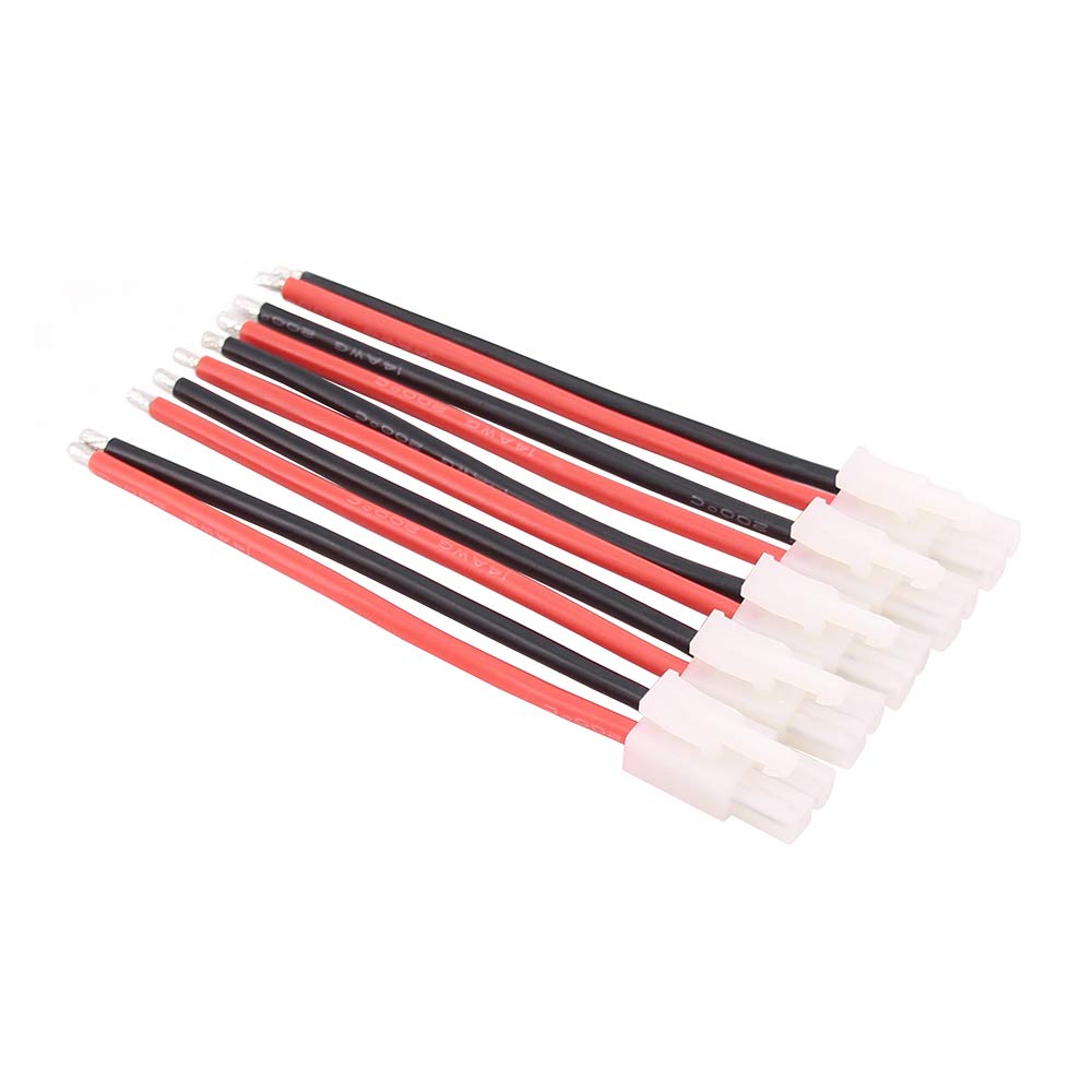 BDHI compatible with Tamiya Male Connector Adapters Cable with 10cm 14awg Wire(BDHI-46)