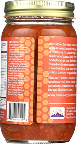 BLUE MOON GOODNESS, TOMATO FENNEL SOUP, 16 OZ