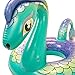 TCP Global SunDaze Floats Nessie Giant 5 Foot Inflatable Sea Monster Pool Ring Float - Fun Kids Swim Party Toy - Summer Lounge Raft