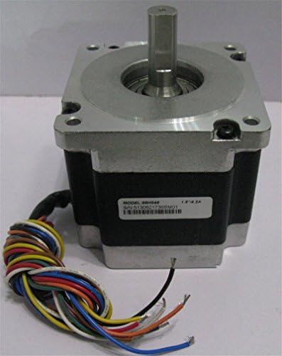 Leadshine 4.2A 2phase Nema34 Stepper Motor 4.5Nm with 24-80VDC Stepper Motor Driver 2.4~7.2A for CNC Router Engraver Machine