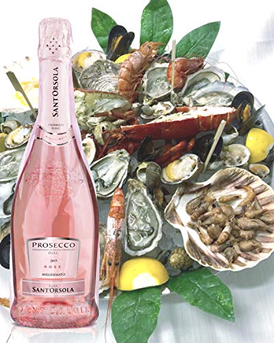 Sant'Orsola Prosecco D.O.C. Rosè Millesimato Schaumwein - trocken - Italien Wein 0.75 l – Bild 3