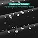 SunPatio Barbecue Grill Cover 65 Inch, Outdoor Heavy Duty Waterproof Charcoal Gas Grill Cover, Fade Resistant, All Weather Protection Compatible for Weber Charbroil Nexgrill and More, Black