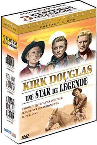 Kirk Douglas, Une Star De Légende - Coffret - L'homme Qui N'a Pas D'étoile + Seuls Sont Les Indomptés + El Perdido