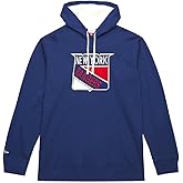 Mitchell and Ness Men's NHL Vintage Logo Thermal Lightweight Pullover Hoody Sweatshirt
