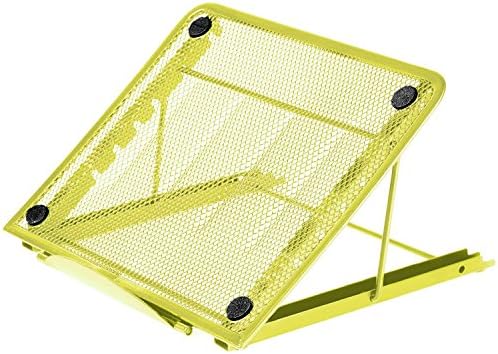 Youdepot Mesh Ventilated Adjustable Laptop Stand for Laptop / Notebook / iPad / Tablet and more (Green)