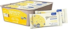 GOMACRO Organic Lemon & Lemon Macrobar 12 Count, 2.3 OZ