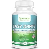 Extra Strength Joint Supplements â€“ Glucosamine Plus MSM - Dairy Free, Gluten Free, Non-GMO, All Natural, Made in USA - Helps with joint pain, mobility, aches, soreness & inflammation