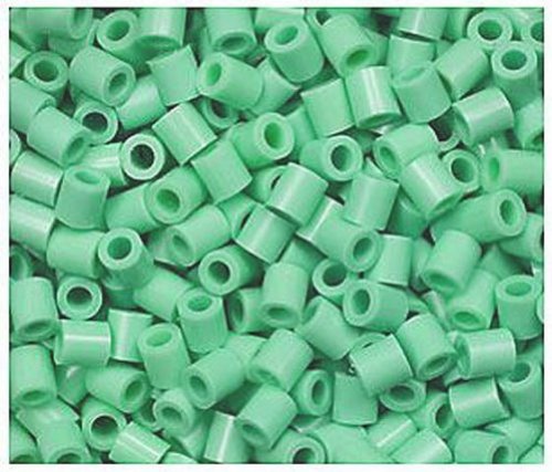 Game / Play Perler Beads 1000 Per Package - Light Green. Colored, Jewelry, Accessories, Shapes, Design Toy / Child / Kid