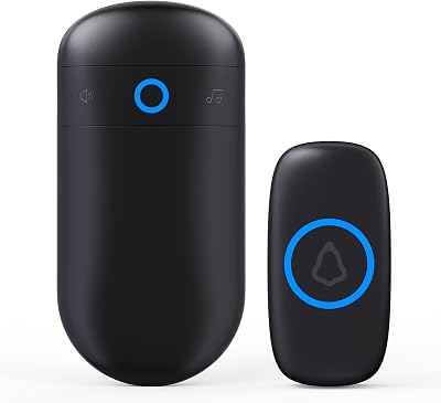 SECRUI Wireless Doorbell IP55 Waterproof Battery 1000ft Range 52 Chimes