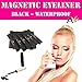 Avilana Magnetic Eyeliner and Magnetic Eyelashes Easy to Use False Lashes Made Premium Mink Lashes, 5 Magnets Per Lash, Magnetic Eyeliner And Lashes Kit (Classy & Sassy