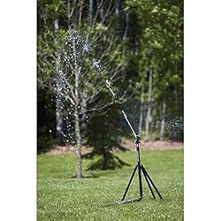 Strongway Tripod Sprinkler with Round Base