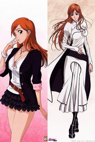 Amazon 超人気等身抱き枕カバー Bleach 井上織姫 両面プリント 150cmx50cm Cover 抱き枕 アニメ キャラグッズ 日本製ポリエステル アニメ 萌えグッズ 通販
