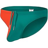 ZONBAILON Mens Bikini Swimming Sexy Swim Briefs Swimsuit Swimwear Stretchy with Adjustable Drawstring