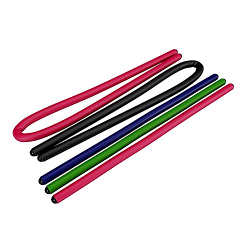 Bendies- The Universal Tie! 5 pack (3-17 inch, 2-34 inch) Bend-Twist-Turn-Wrap & Secure?Endless Uses Indoors and Outdoors?Reusable?Easy to Handle?Colorful?Loads of Fun!