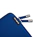 Runetz 16 inch Laptop Sleeve 16 inch MacBook Pro Sleeve 2022 2021 A2485 A2141 - MacBook Pro 16 inch Sleeve Laptop Case Notebook Bag, MacBook Pro 15 inch Sleeve Lightweight Computer Cover, Navy