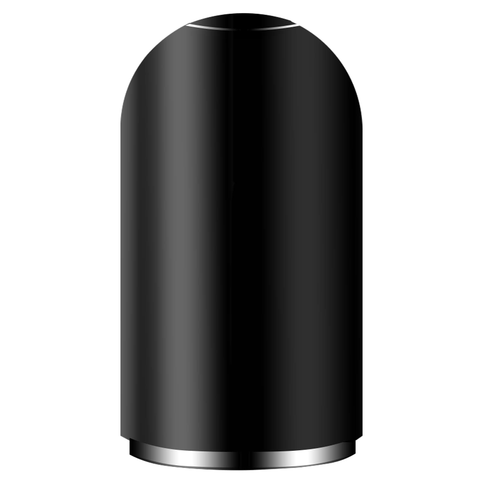 FORYEE Magnetic Replacement Cap for Apple Pencil 1st Generation Apple Pencil Cap Stylus Pen Charging Protective - Apple Pencil Lid (Black)