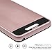 BLU Studio XL 2 case,SLMY(TM)[Shock Absorption] Drop Protection Hybrid Dual Layer Armor Protective Case Cover for BLU Studio XL 2-Rose Gold
