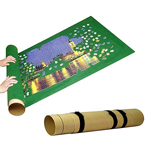 thumbnail image 2 of Milisten 2000pieces Puzzle Mat Inflatable Tube Jigsaw Roll Mat Puzzle Blanket Portable Travel Storage Bag 2 of 10
