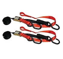 Extreme Max 5900.1136 Soft Loop Tie-Down Straps for ATV / Motorcycle / Dirt Bike , 1