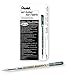 Pentel Gel Roller for Fabric, 1.0mm, Bold Lines, Permanent, Black Ink, Box of 12 (BN15-A)