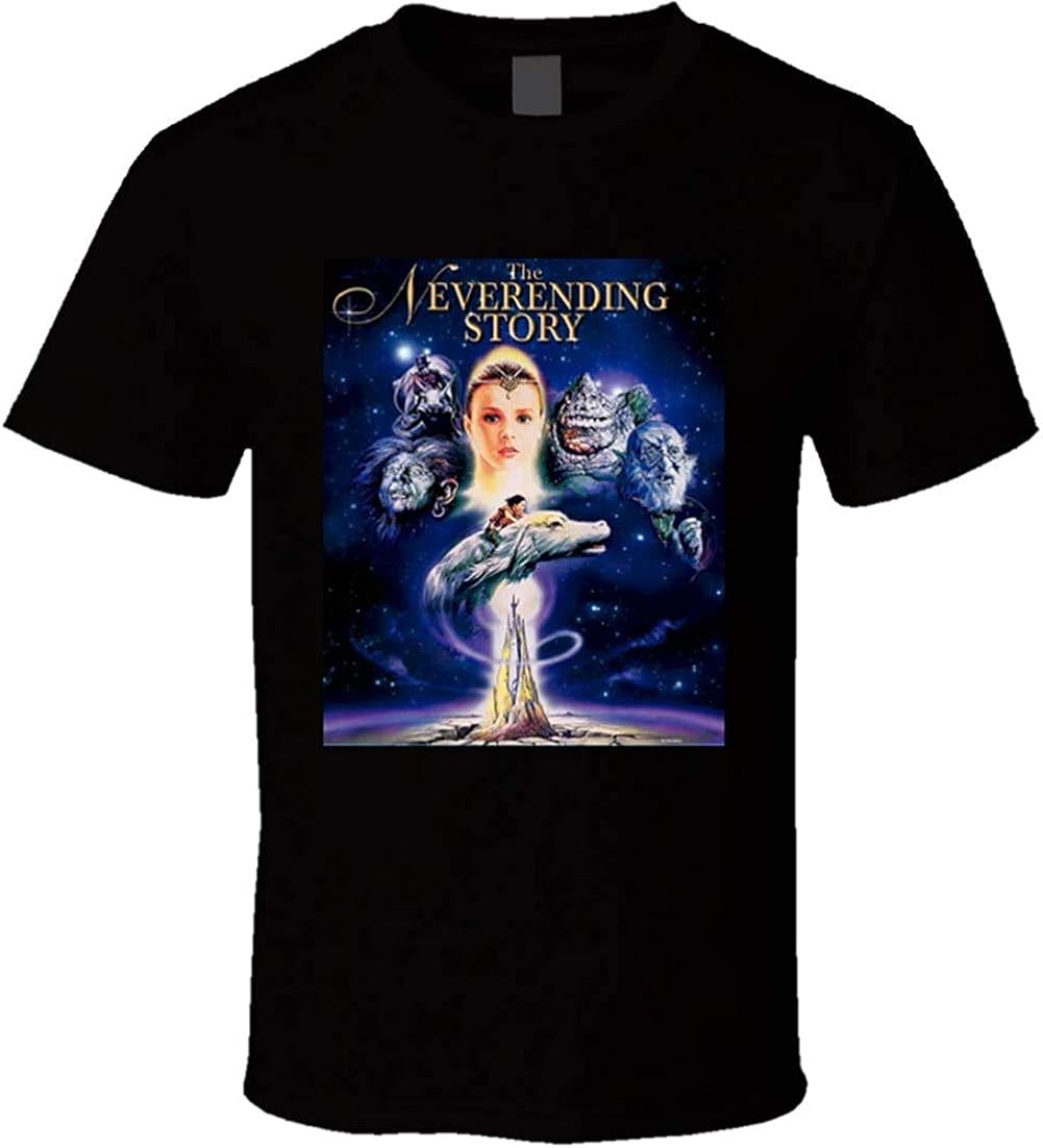 The Neverending Story Fantasy Movie T Shirt: Amazon.co.uk: Clothing
