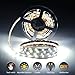 LED Strip Lights White, SOLMORE Dimmable LED Light Strip Kit with Power Supply 240LEDs 4m/13ft Waterproof Touch Strip Lights LED Rope Lights Tape Light for Kitchen Under Cabinet Room Bedroom Wedding