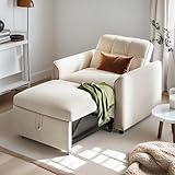 YITAHOME Convertible Sofa Chair Bed, 3-in-1 Sleeper