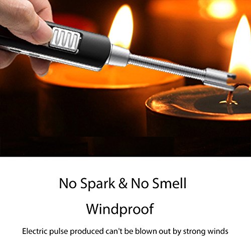 Electric Arc Lighter with 360° Rotatable Flexible Long Neck, G Geekeep