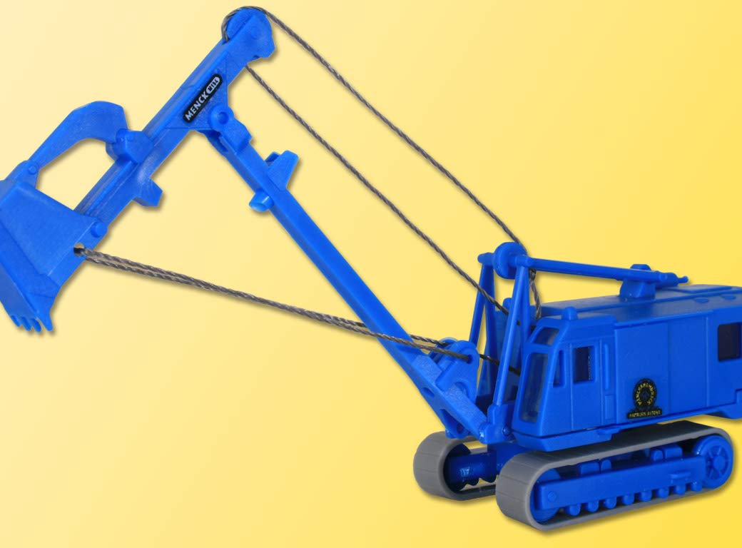 N MENCK excavator with hoe dipper (blue)