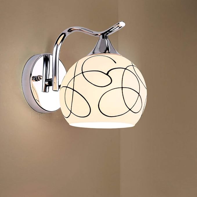 Wall Mounted Bedside Lamp,Modern Style Simple Style Crystal Led Wall