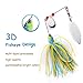 Apusale Fishing Lures Kit Bass Baits Tackle-Including Crankbaits, Spinnerbaits, Plastic Worms, Jigs, Topwater Lures, Tackle Box and More Fishing Gear Lures Kit Set