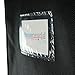 HANGERWORLD 54inch Hanging Suit Garment Bag Travel Carrier Cover with Handles (54inch long, Black)