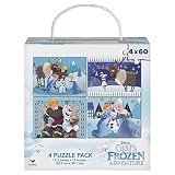 Frozen Puzzles, 60 Pieces, (4-Pack)