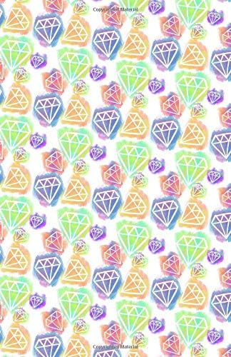 Bullet Journal: Jewel Crystal Notebook, Dotted Grid, (5.5 x 8.5) Paperback – August 6, 2018