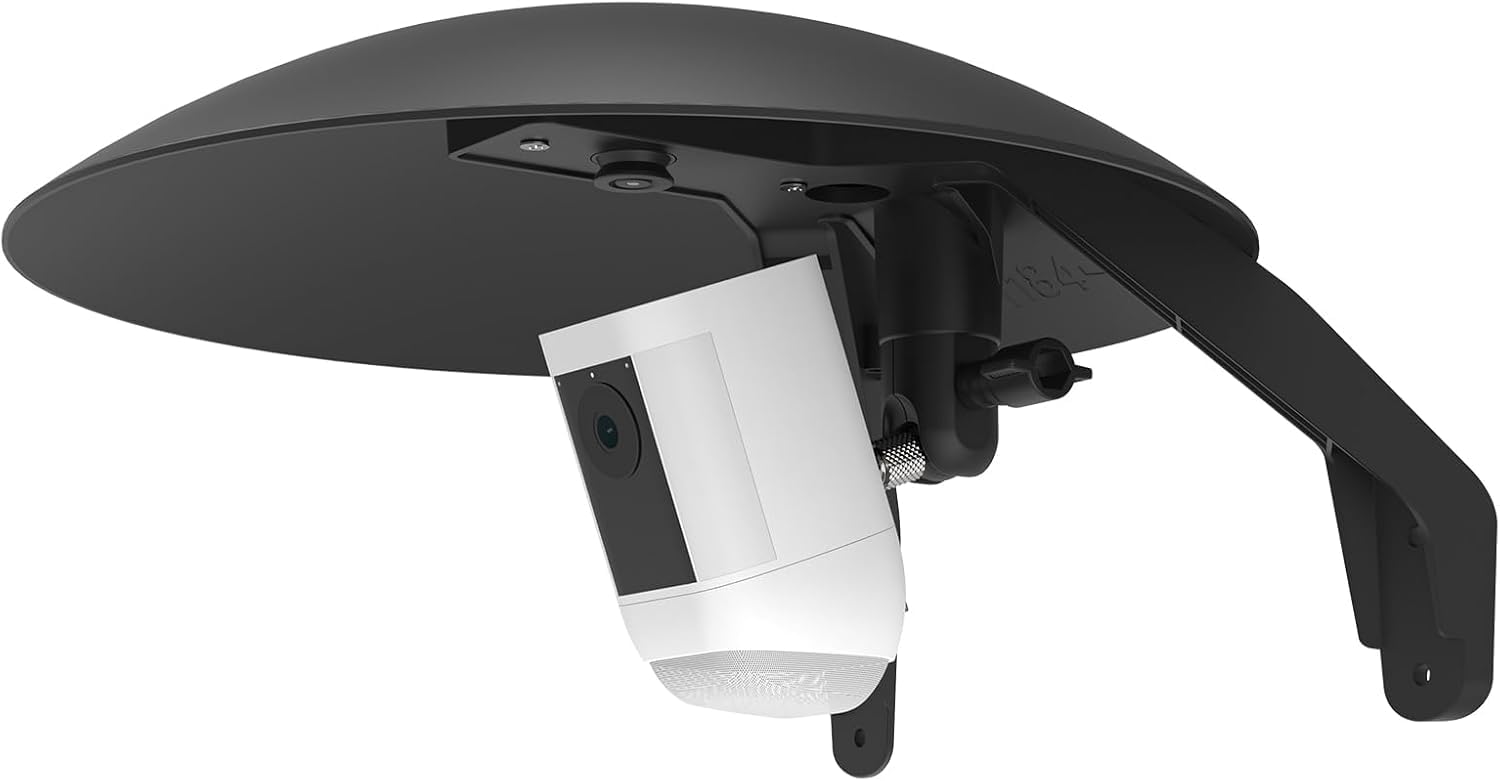 HOLACA Universal Sunshade Cover, Rainshade Cover, for All Outdoor Security Camera with 1/4 Screw, Shield Compatible with Ring, Blink, Google Nest, Eufy, Arlo, Wyze, SimpliSafe