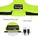 BSEEN Light Up Dog Harness - No Pull LED Dog Harness - Rechargeable LED Dog Vest - Lighted Dog Walking Harness for Small Medium Large Dogs (Green, Small)