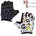 Kids Bike Gloves for Boys Girls Age 4 5 6 7 8 9 10 11 12 Optional, Fabric, Colourful, Lively Mountain Bike Gloves (Color, XS (4-8 Ages))