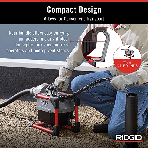 RIDGID 66492 Model K60SP Compact 120Volt Sectional Drain Cleaning