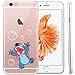 iPhone 6 CASE,iPhone 6S CASE, Stitch Playing Bubble Cartoon Design 3D Printed Soft Clear TPU Cute Case