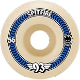 Spitfire Skateboard Wheels 56mm F4 Soft Sliders 93A Classics Natural