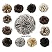 MERRYLIGHT Scrunchie Hairpieces Elastic Donut Hair Bun Hairpiece (Honey Blonde-227/863)