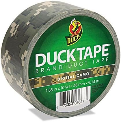 Doaaler(TM) Duck Colored Duct Tape 1.88" x 10 yds 3" Core Digital Camo DUC1388825 New Item