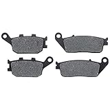 KMG 2003-2007 Honda VTX 1300 S Retro Front + Rear Carbon Kevlar Organic NAO Brake Pads Set