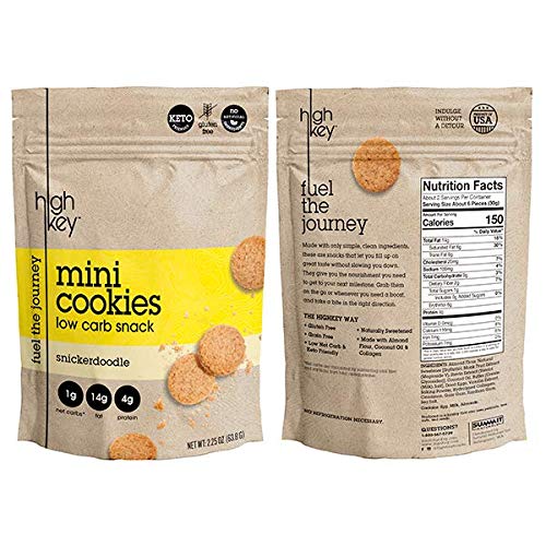 2 HighKey+Snacks+Keto+Mini+Cookies